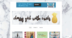 Desktop Screenshot of classygirlwithcurls.com
